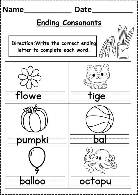 Missing Letters Worksheet Kindergarten Ii Phonicsii