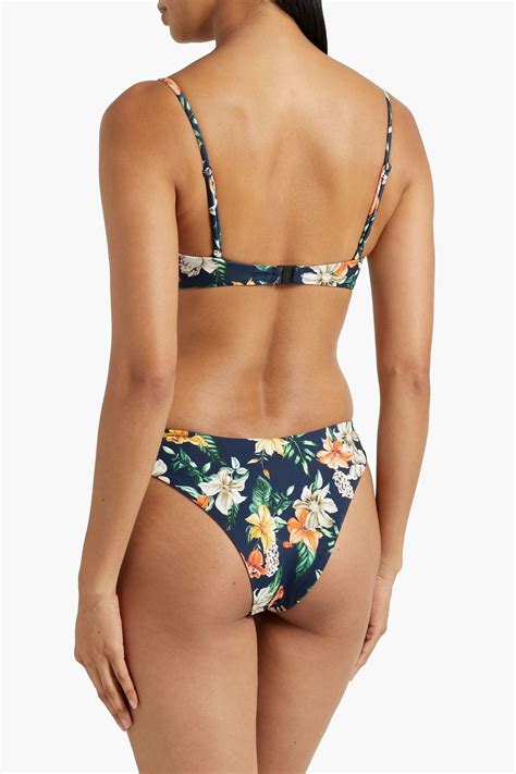 Onia Floral Print Low Rise Bikini Briefs The Outnet