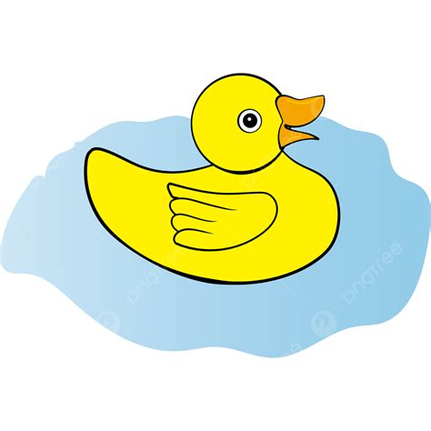 Cartoon Duck Clipart Png Images Vector Cartoon Duck Material Vector