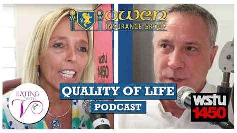 Quality of Life Podcast - Eating With V - Your Trusted Florida Insurance Agency