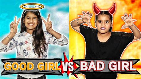 Good Girl Vs Bad Girl Comedy Video By Jayraj Badshah Youtube