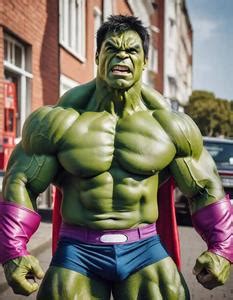 Hulk Fancy Dress Men Face Swap Insert Your Face Id