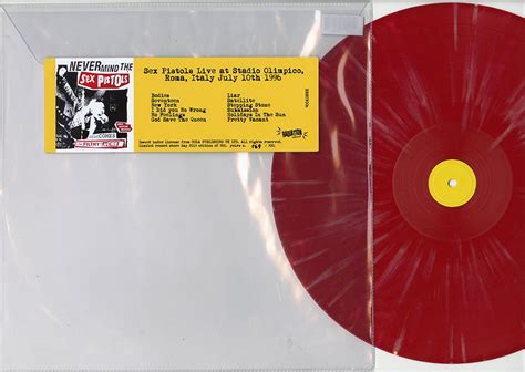 Sex Pistols Discography Record Collectors Of The World Unite Sex