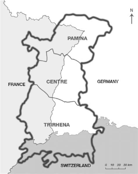 Map of the Rhineland Council. | Download Scientific Diagram