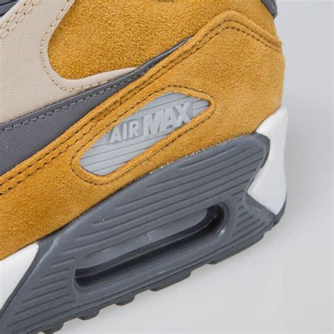 Sneakers Buty Nike Air Max 90 Premium Desert Ochre Dark Grey Linen