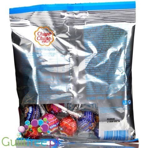 Chupa Chups Sugar Free Lizaki Bez Cukru Kcal Szt Truskawka Cola