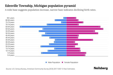 Edenville Township Michigan Population By Age 2023 Edenville