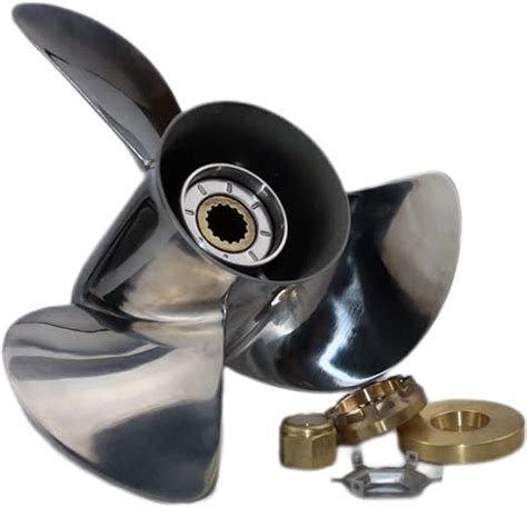 Boatman X Stainless Steel Outboard Propeller Fit Mercury Engine