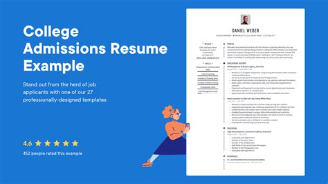 College Admissions Resume Examples And Templates 2025 ·