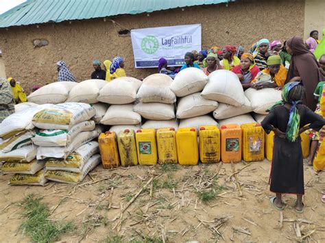 Relief Distribution To Christian IDPs TSAUNIN MAYAU GIWA LGA KADUNA