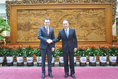 Vice Foreign Minister Deng Li Meets With Member Of The Presidium Of The