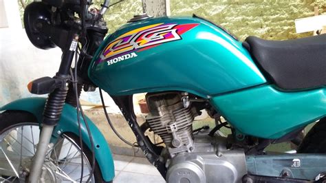 Vendo Moto Honda Cg 125 Ano 99 Impecável 93000 Km YouTube