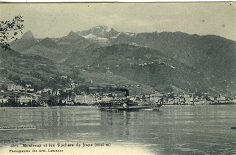 Raddampfer In Montreux Lac L Man Dampfschiff Vapeur Kaufen Auf Ricardo