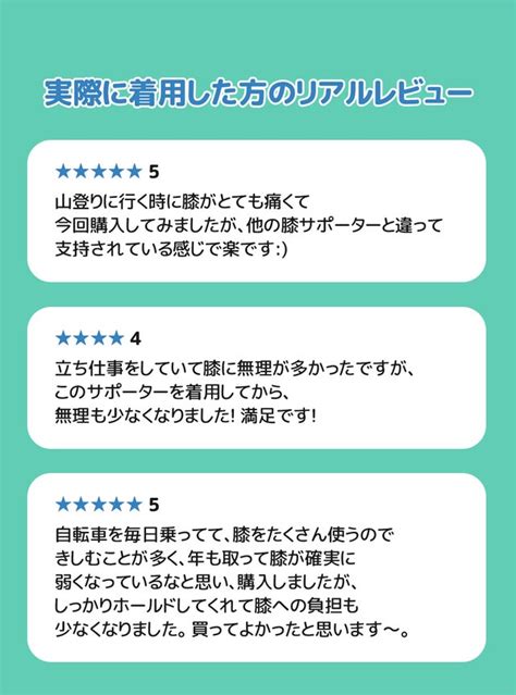 6方向からホールドサポート膝の悩みを解決してくれるリバティー膝サポーター｜マクアケ アタラシイものや体験の応援購入サービス