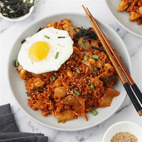 Kimchi Bokkeumbap Khin S Kitchen Korean Kimchi Fried Rice