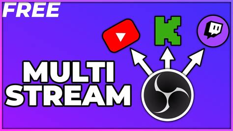 How To MULTISTREAM With OBS In 2024 FREE OBS Stream To Multiple