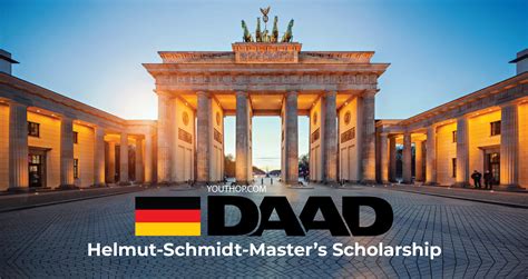 Daad Helmut Schmidt Masters Scholarships Program 2024 Fully Funded