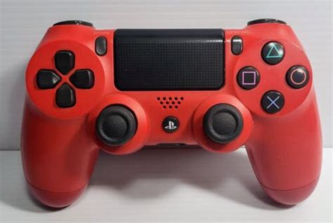 Sony PlayStation 4 DualShock 4 Wireless Controller Magma Red CUH ZCT2U