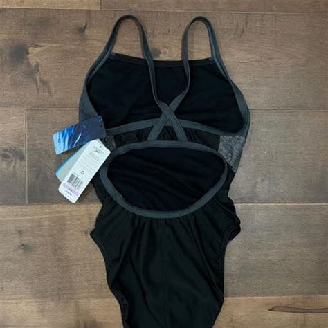 Speedo Swim Speedo Pro Lt Flyback Swimsuit Black Gray Poshmark