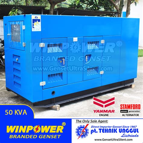 Genset Silent Yanmar Kva Stamford Wp Y Jual Genset Jakarta