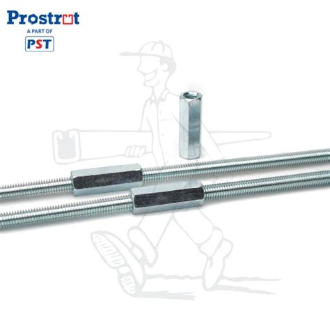 Threaded Rod Coupling Nuts Zinc Plated Carbon Steel Rod Coupling