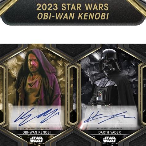 Topps Star Wars Obi Wan Kenobi Checklist Set Info Boxes