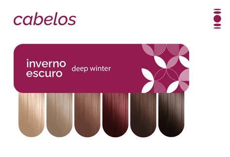 Inverno Escuro Tudo Sobre A Cartela De Cores Cabelo Inverno Cores