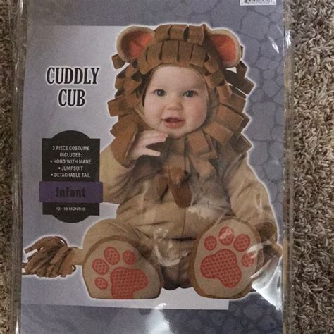 Costumes Nwot 3 Piece Cuddly Cub Costume Poshmark