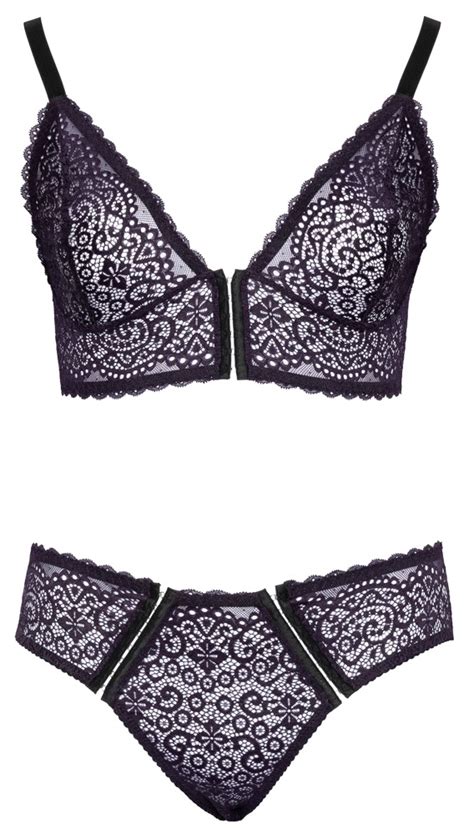 Grote Maten Luxe Strip Lingerie Set Cocolamar Be