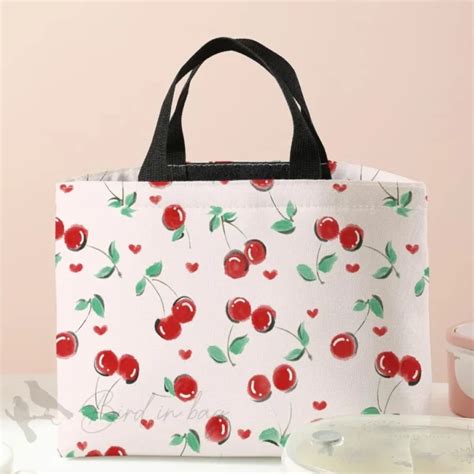 Bird In Bag Floral Pattern Shoulder Tote Bag With Pearl And Chain