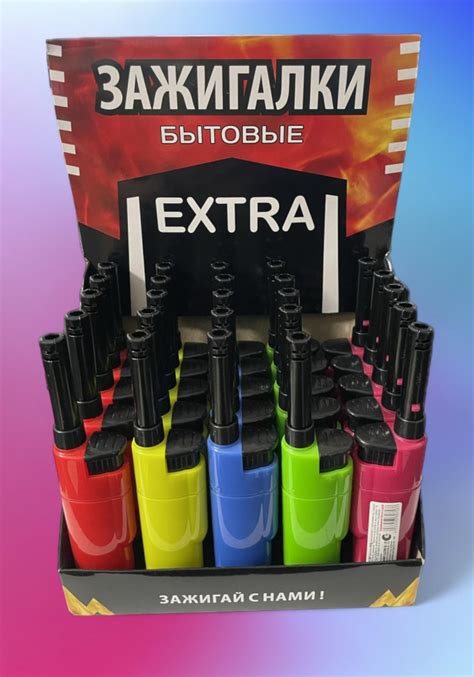 Кухонная зажигалка газовая, многоразовая пьезо В1098 Extra - Стоимость ...