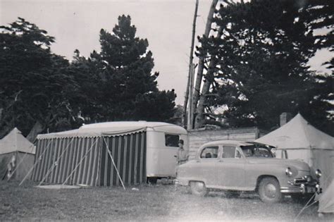 Camping At Waiwera 1959 Trevor Brown Flickr