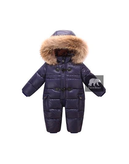 Orangemom Kombinezon Dzieci Zima Dziecko Snowsuit Charakter Futra