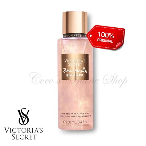 Victoria S Secret Bare Vanilla Shimmer Fragrance Mist For Women Ml