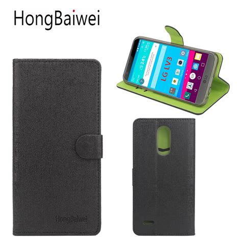 Cubierta De Hongbaiwei Para Lg Lv Funda De Moda Flip Hit Color Lujosa