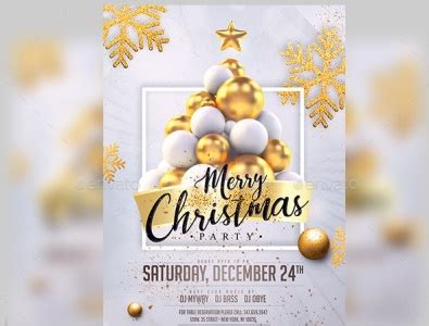 Christmas Invitation Template designs, themes, templates and ...