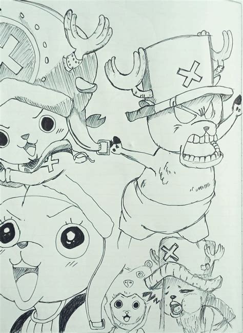 Tony Tony Chopper In 2024 One Piece Drawing Drawings One Piece