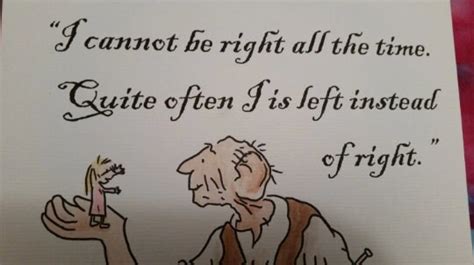 A The Bfg Quote And Watercolour Painting Roald Dahl Quentin Etsy Uk