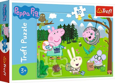 Puzzle dla 2 latka Świnka Peppa 30 elmentów 12615688055 Allegro pl