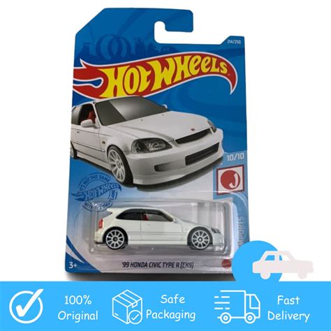 Jual Hotwheels 99 Honda Civic Type R Ek9 Reguler Card White Shopee Indonesia