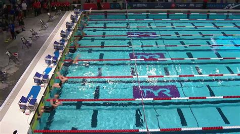 Womens 50m Back B Final 2019 TYR Pro Swim Series Des Moines YouTube