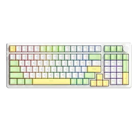 Buy Ajazz Ak Hot Swappable Red Switch Tri Mode Mechanical Keyboard In The Best Price Bangladesh