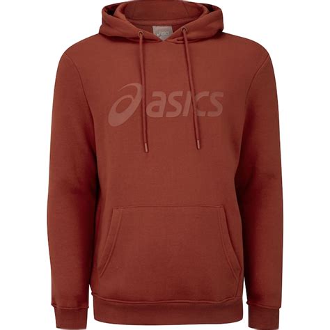 Blusa De Moletom Masculina ASICS Capuz Canguru Fechado Fleece