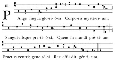 Pange lingua … Corporis | Gregorian Chant Hymns