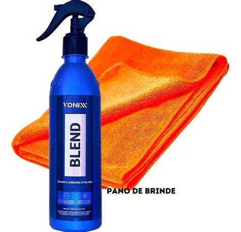 Blend Cera Carnauba Vitrifica Silica Spray Wax 473ml Vonixx MercadoLivre