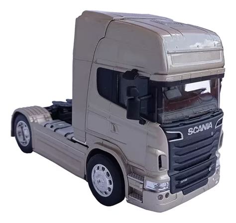 Miniatura Carreta Scania V8 R730 Welly Escala 1 32 Parcelamento Sem