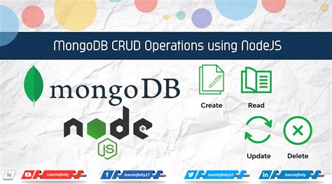 Mongodb Crud Operations Using Nodejs ~ Learn Infinity