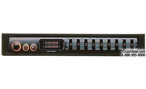 Kenwood KGC 4032 9 Band Equalizer Amplifier At Crutchfield