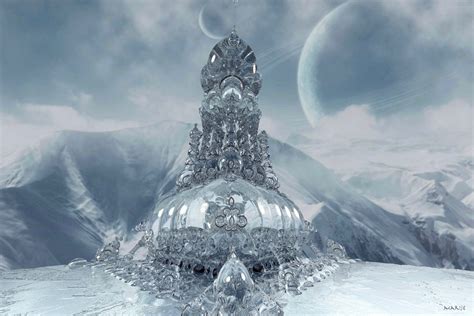 Ice sculpture in the mountains by marijeberting on DeviantArt