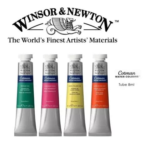 Acuarela Cotman Winsor And Newton Pomo Ml X Unidades Env O Gratis